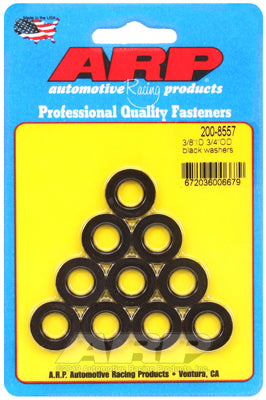 ARP 3/8 ID 3/4 OD Black Washers (10 pack) ARP