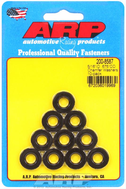 ARP 5/16 ID 0.675 OD Chamfer Washers (10 pack)