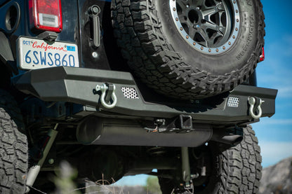 DV8 Offroad 07-18 Jeep Warngler JK Full-Width Rear Bumper RBJK-13