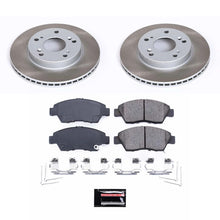 Load image into Gallery viewer, Power Stop 12-15 Honda Civic Front Semi-Coated Rotor Kit