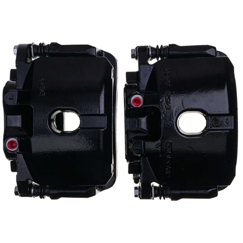 Power Stop 03-06 Cadillac Escalade Rear Black Caliper - Pair w/Bracket PowerStop