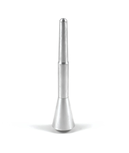 Torque Solution Billet Short Antenna (Silver) for 2010-2012 Ford Mustang - TS-BA-BL9