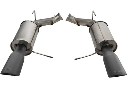 2011-2014 Roush Mustang V6 Black-Tip Axle-Back Exhaust   rsh421145-BLK