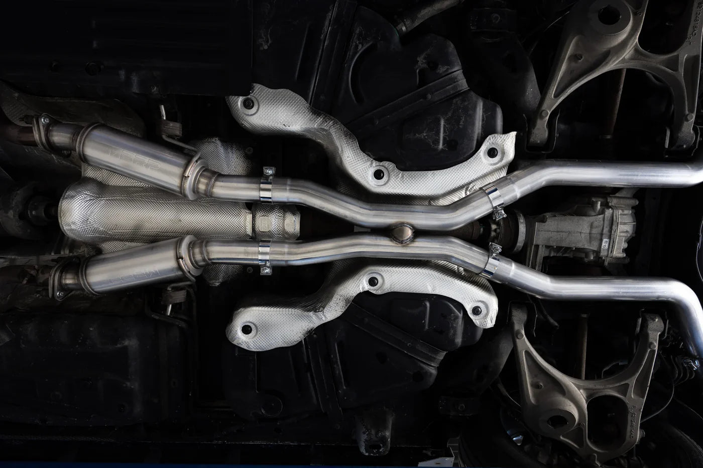 MBRP 3-Inch Cat-Back Exhaust | Street Profile | Dual Rear Exit | T304 Stainless Steel with Carbon Fiber Tips | Dodge Durango 3.6L V6 | S51093CF