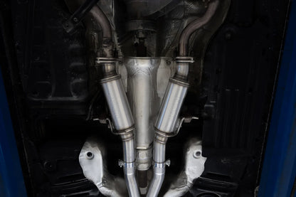 MBRP 3-Inch Cat-Back Exhaust | Street Profile | Dual Rear Exit | T304 Stainless Steel with Carbon Fiber Tips | Dodge Durango 3.6L V6 | S51093CF