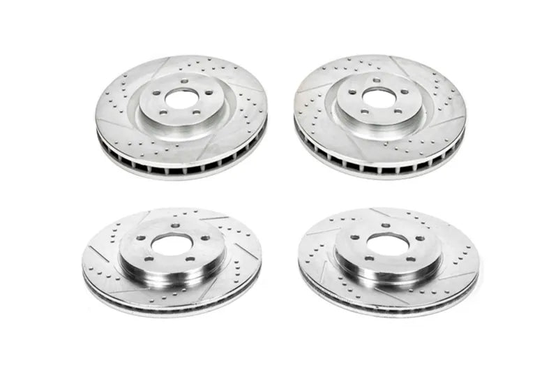 Power Stop 07-11 Ford Mustang Front & Rear Z26 Street Warrior Brake Kit