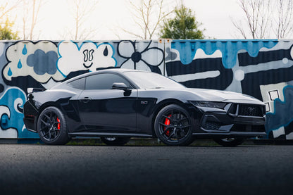 MBRP 2.5-Inch H-Pipe Exhaust | Race Profile | T409 Stainless Steel | Armor Plus Series | Ford Mustang GT | S7283409