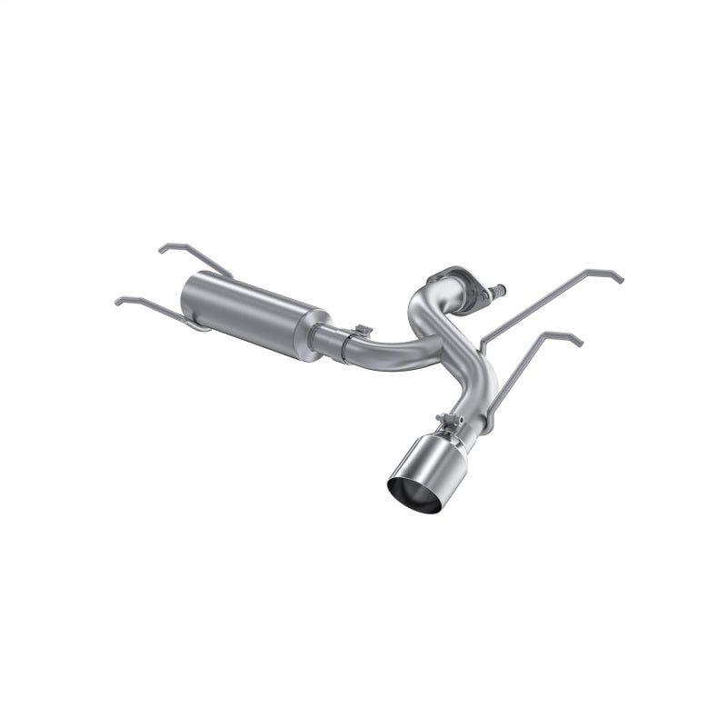 MBRP 2.5-Inch Axle-Back Exhaust | Race Profile | Single Rear Exit | Aluminized Steel with Polished Tip | Mazda MX-5 Miata 2.0L | S4452AL
