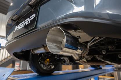 MBRP 2.5-Inch Axle-Back Exhaust | Race Profile | Single Rear Exit | Aluminized Steel with Polished Tip | Mazda MX-5 Miata 2.0L | S4452AL