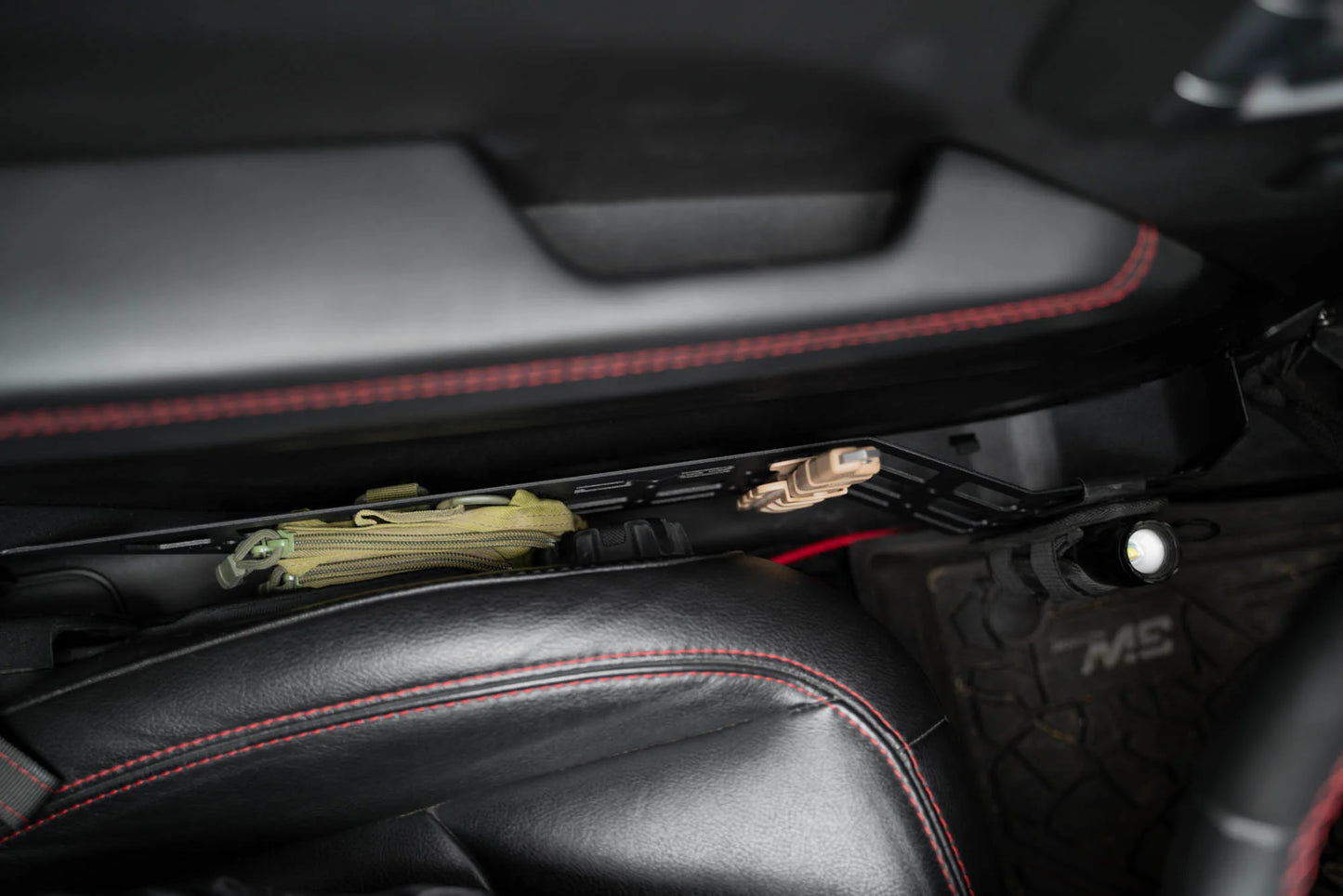 DV8 Offroad 18-25 Jeep Wrangler (JL)/Gladiator (JT) Front Door Pocket Molle Panels  MPJL-05