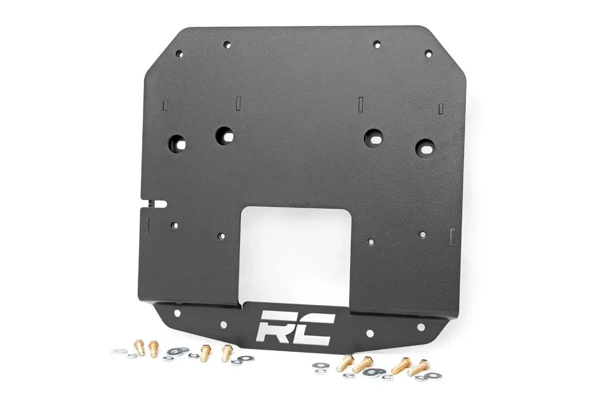 Rought Country Tire Carrier Relocation Plate for Jeep Wrangler 10526 Rough Country