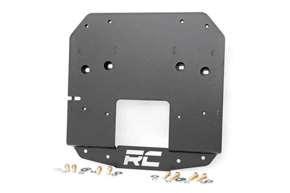 Rought Country Tire Carrier Relocation Plate for Jeep Wrangler 10526 Rough Country