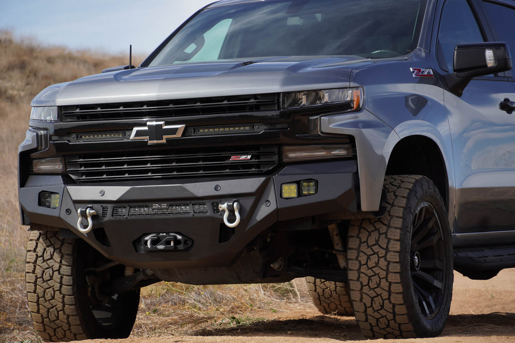 DV8 Offroad 19-21 Chevrolet Silverado 1500 SPEC Series Front Bumper