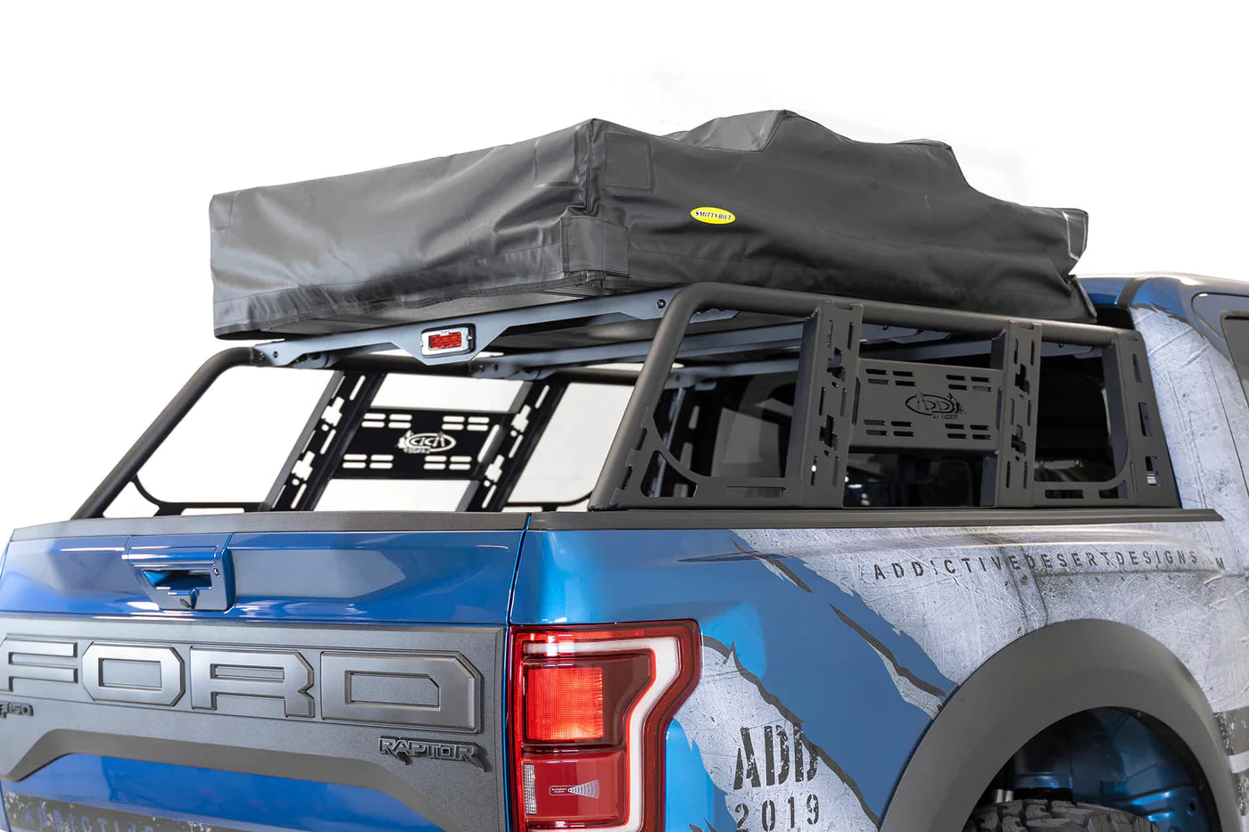 ADD-Lander Overland Rack For 2017+ Ford Rapter / 2015+ Ford F-150 - C118822000103 Addictive Desert Designs