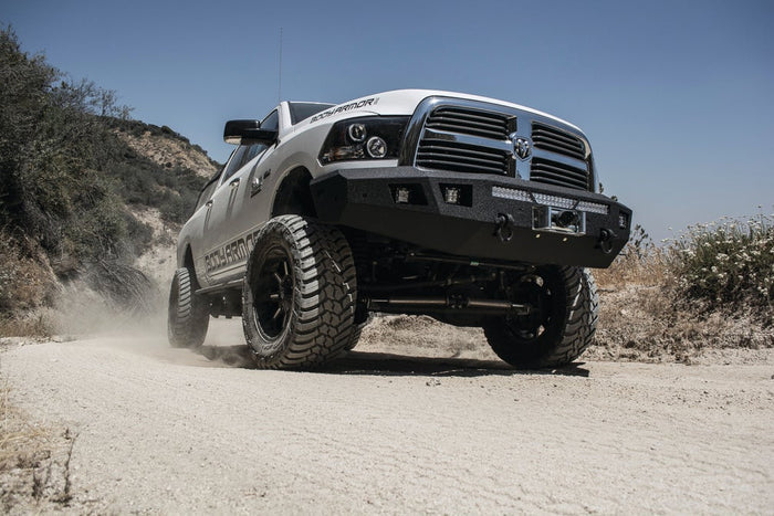 Body Armor 4X4 Eco Series Front Winch Bumper For 2010-2018 Dodge Ram 2500/3500 - DG-19338 Body Armor 4x4