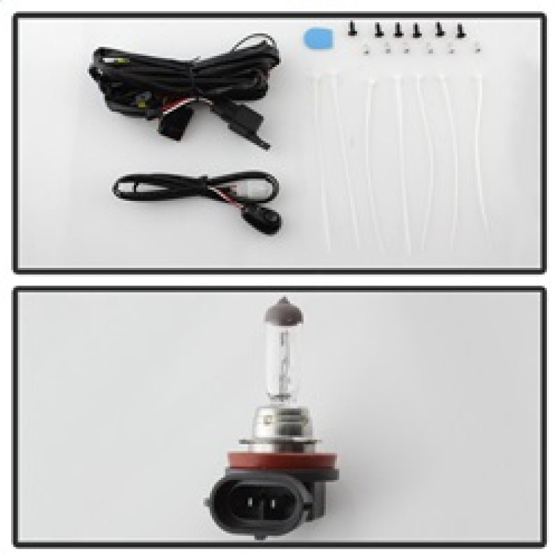 Spyder Chevy Spark 2013-2015 OEM Fog Light W/Universal Switch- Clear FL-CSPA2013-C SPYDER