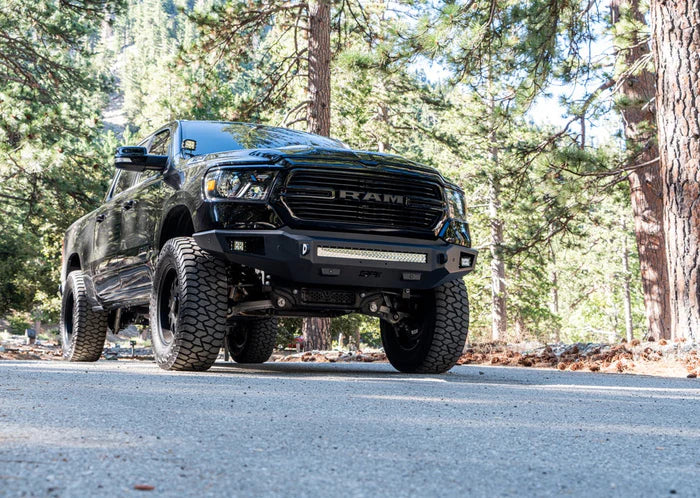 Body Armor 4X4 2019-2024 Dodge Ram 1500 Ambush Front Bumper (Non-winch) - DG-19343 Body Armor 4x4