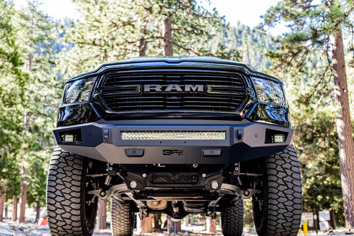 Body Armor 4X4 2019-2024 Dodge Ram 1500 Ambush Front Bumper (Non-winch) - DG-19343 Body Armor 4x4
