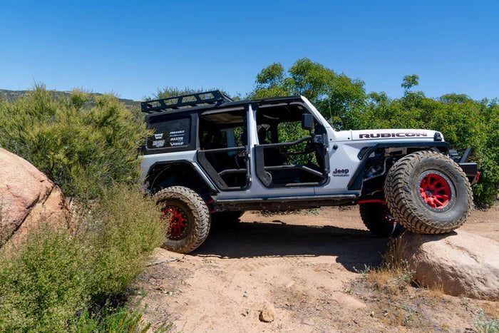 Body Armor 2018-2023 JEEP WRANGLER JL & GLADIATOR JT TUBE DOORS FRONT, PAIR Body Armor 4x4