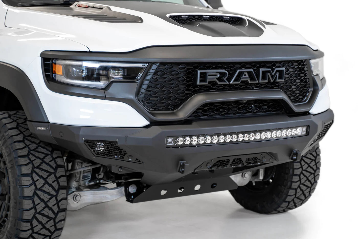 2021-2023 RAM 1500 TRX STEALTH FIGHTER FRONT BUMPER F620153030103 Addictive Desert Designs