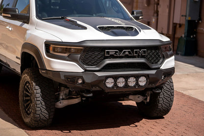 Addictive Desert Designs 2021-2023 Ram 1500 Trx Bomber Front Bumper (Rigid) - F620014110103 Addictive Desert Designs