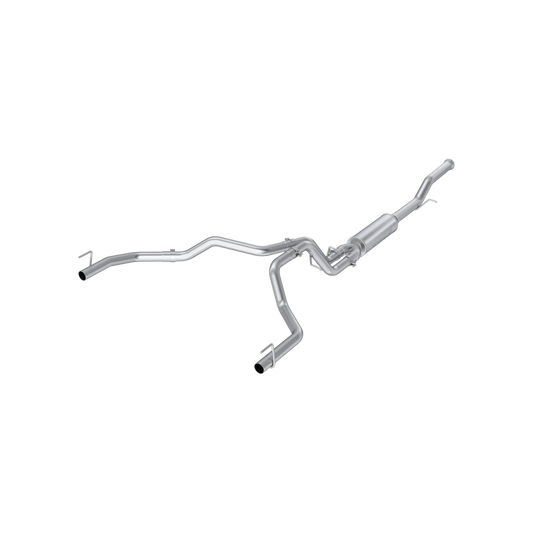 MBRP 3-Inch Cat-Back Exhaust | Street Profile | Dual Rear Exit | T304 Stainless Steel | S5009304