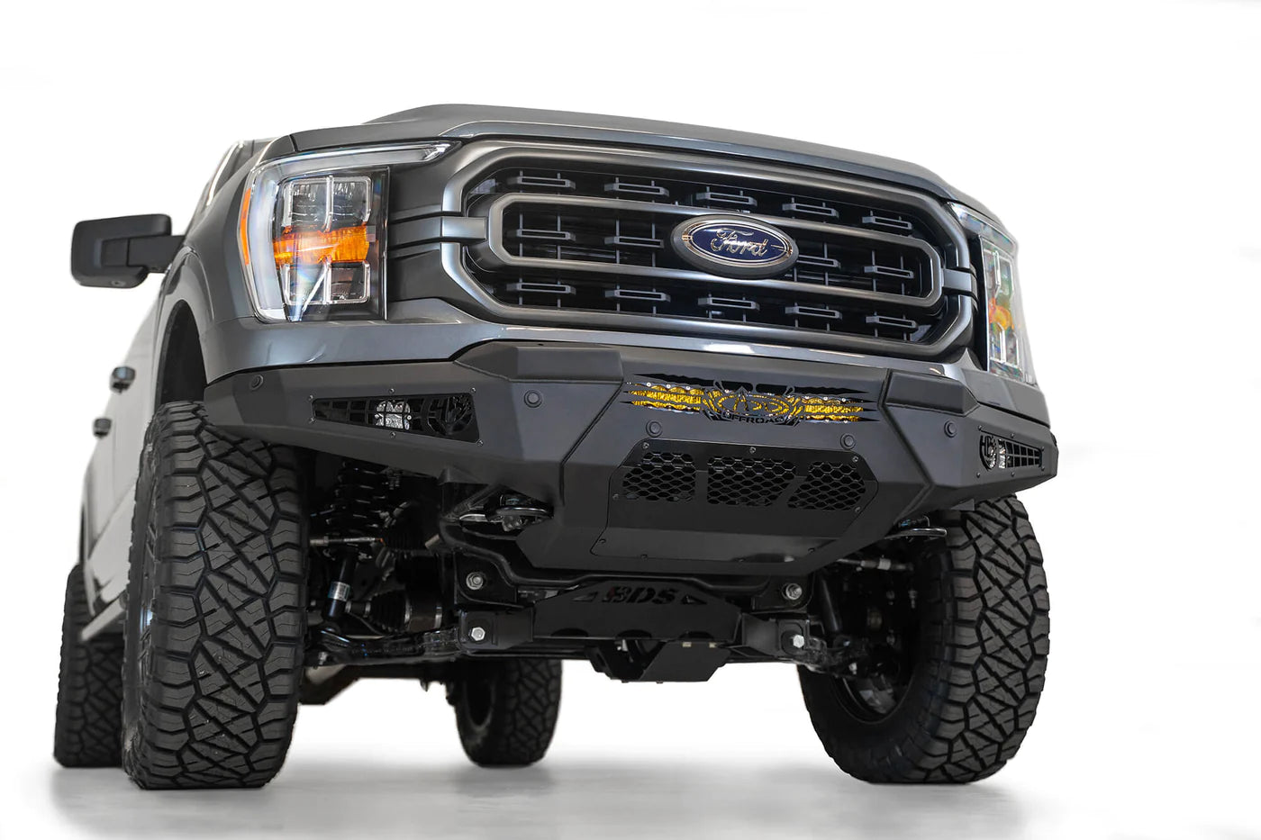 Addictive Desert Designs 2021-2023 Ford F-150 Honeybadger Front Bumper - F190111040103 Addictive Desert Designs