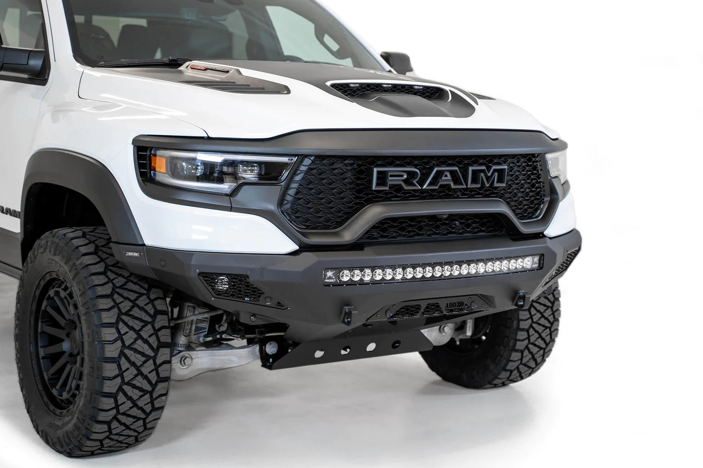 2021-2023 RAM 1500 TRX STEALTH FIGHTER FRONT BUMPER F620153030103 Addictive Desert Designs