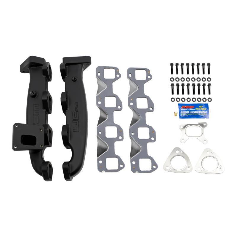 Wehrli 17-22 L5P Duramax Billet Exhaust Manifold Kit w/ Gaskets and ARP Hardware Wehrli