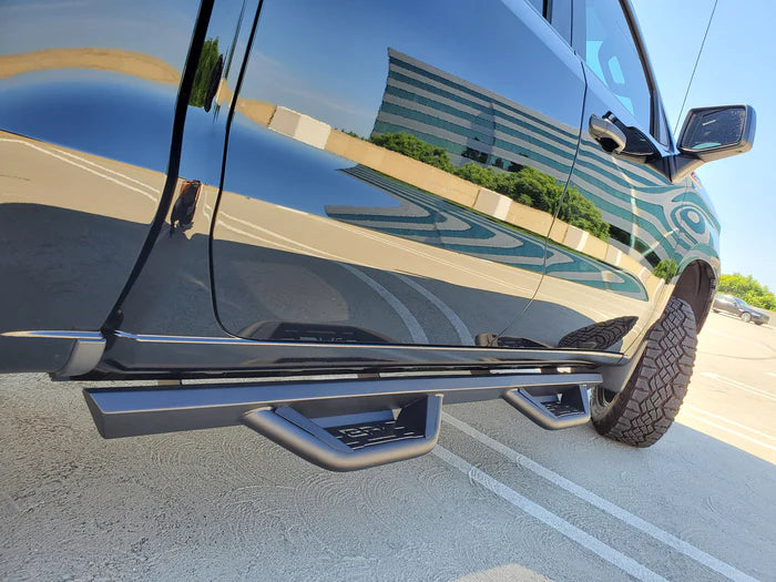 Body Armor 2019-2023 CHEVROLET SILVERADO 1500 CREW CAB/2020-2023 SILVERADO 2500/3500 CREW CAB AMBUSH SIDE STEPS Body Armor 4x4