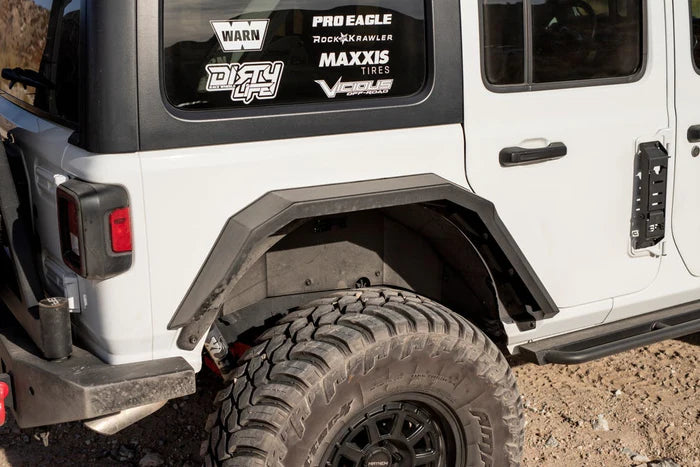 Body Armor 2018-2023 JEEP WRANGLER JL REAR FENDER FLARES Body Armor 4x4