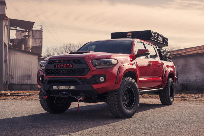 Body Armor 2016-2023 TOYOTA TACOMA HILINE FRONT WINCH BUMPER Body Armor 4x4