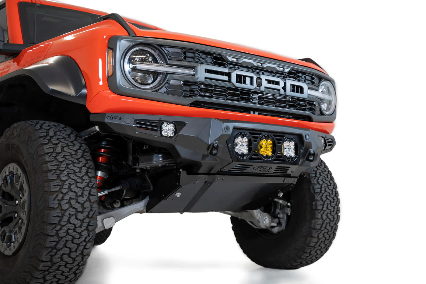 2022-2023 FORD BRONCO RAPTOR BOMBER FRONT BUMPER (BAJA) F260014120103 Addictive Desert Designs