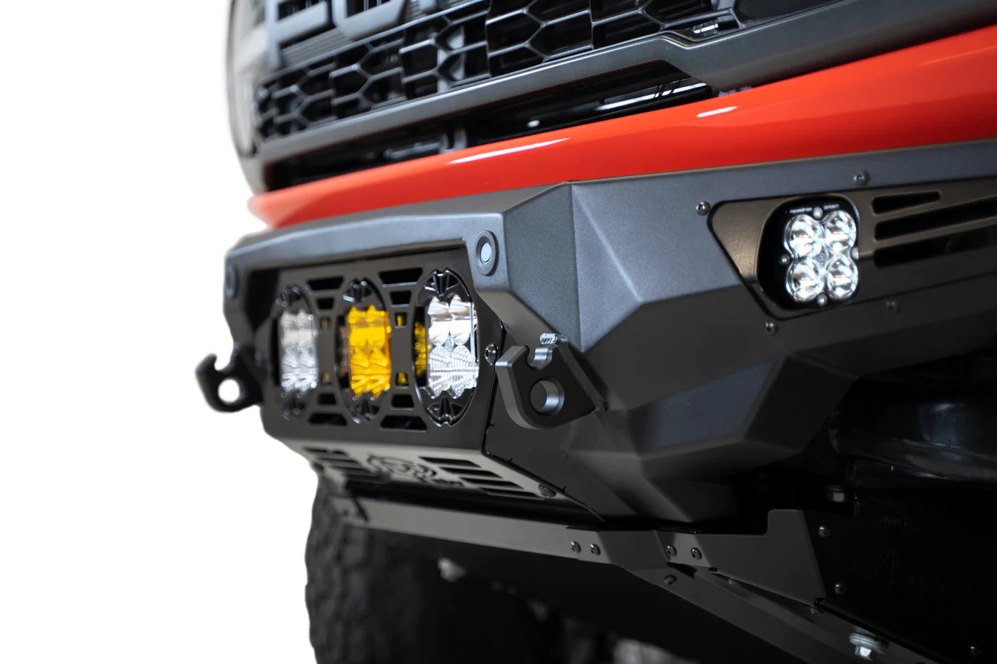 2022-2023 FORD BRONCO RAPTOR BOMBER FRONT BUMPER (BAJA) F260014120103 Addictive Desert Designs