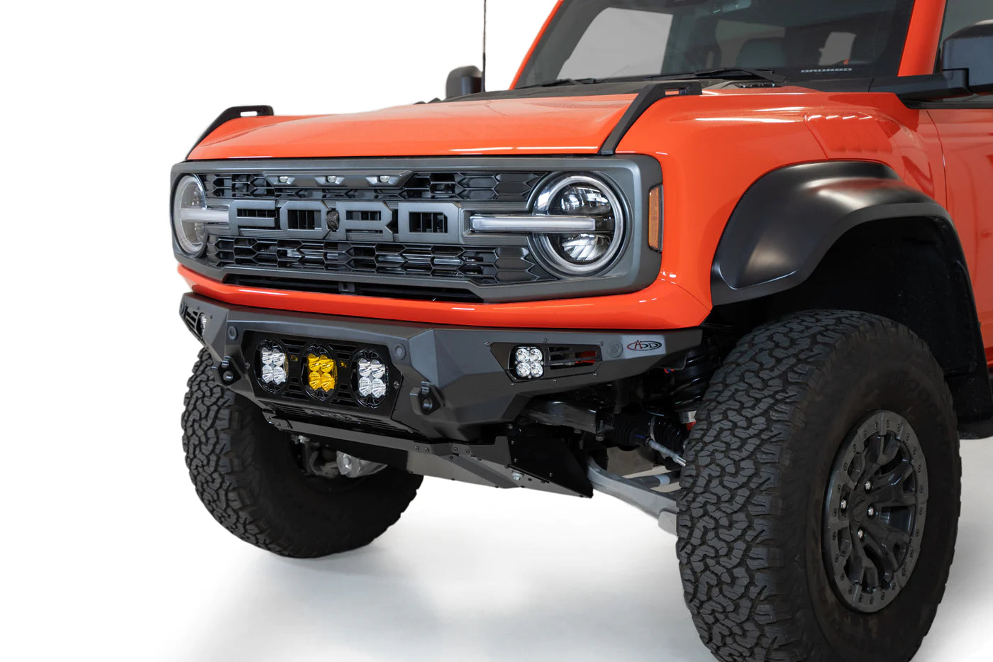 2022-2023 FORD BRONCO RAPTOR BOMBER FRONT BUMPER (BAJA) F260014120103 Addictive Desert Designs