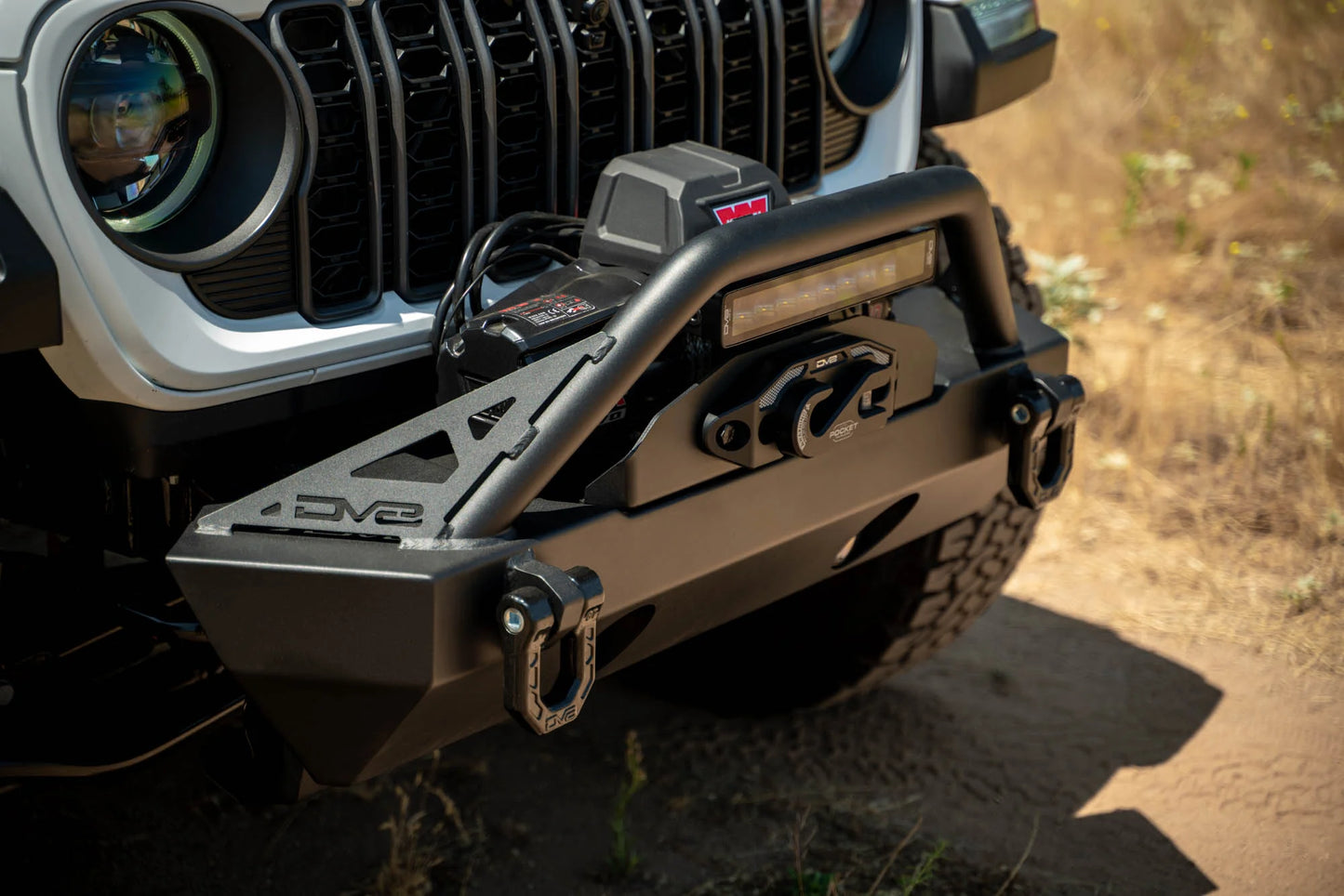 DV8 Offroad 07-25 Jeep Wrangler JK/JL & Gladiator JT FS-15 Series Front Bumper FBJL-05