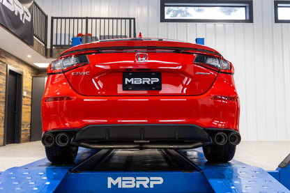 MBRP 3‑Inch Cat‑Back Exhaust | Street Profile | Dual Rear Exit | Aluminized Steel with Polished Tips | Honda Civic Sport Touring (1.5 L Turbo) | S4906AL