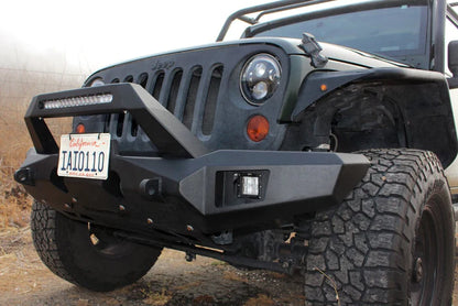 Body Armor 2007-2023 JEEP WRANGLER JK/JL AND GLADIATOR JT ORION FULL-WIDTH FRONT BUMPER Body Armor 4x4