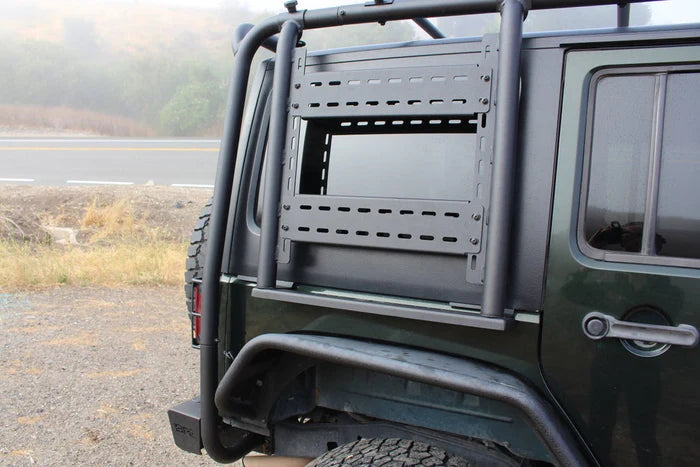 Body Armor 2007-2018 JEEP WRANGLER JK 2/4 DOOR CARGO ROOF RACK ACCESSORY MOUNT