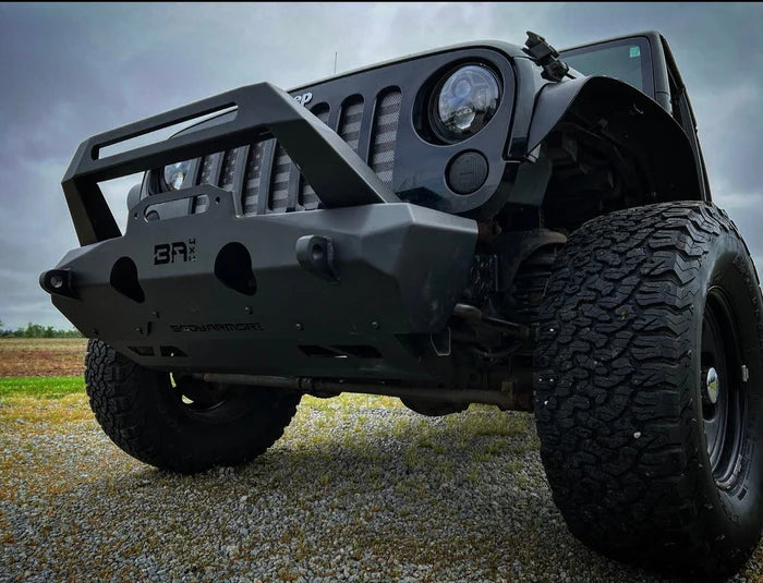 Body Armor 2007-2023 JEEP WRANGLER JK/JL AND GLADIATOR JT ORION STUBBY FRONT BUMPER Body Armor 4x4