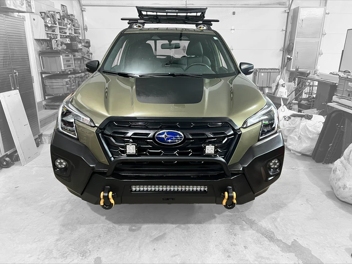 Body Armor 2019-2024 SUBARU FORESTER HILINE FRONT WINCH BUMPER