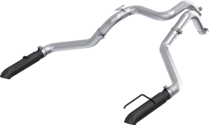 MBRP 3-Inch Axle-Back Exhaust | Street Profile | Turndown Exit | Black-Coated T304 Stainless Steel | S5270BLK