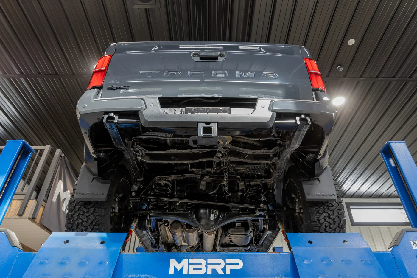 MBRP 3-Inch Cat-Back Exhaust | Street Profile | Turndown Exit | T304 Stainless Steel | Toyota Tacoma 2.4L | S5325304
