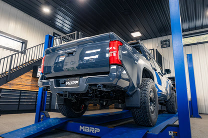 MBRP 3-Inch Cat-Back Exhaust | Street Profile | Turndown Exit | T304 Stainless Steel | Toyota Tacoma 2.4L | S5325304