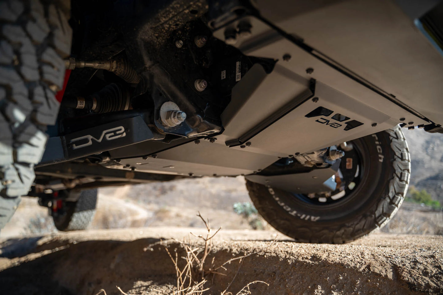 DV8 24+ Toyota Tacoma & Land Cruiser Rear Belly Skid Plate SPTT1-09