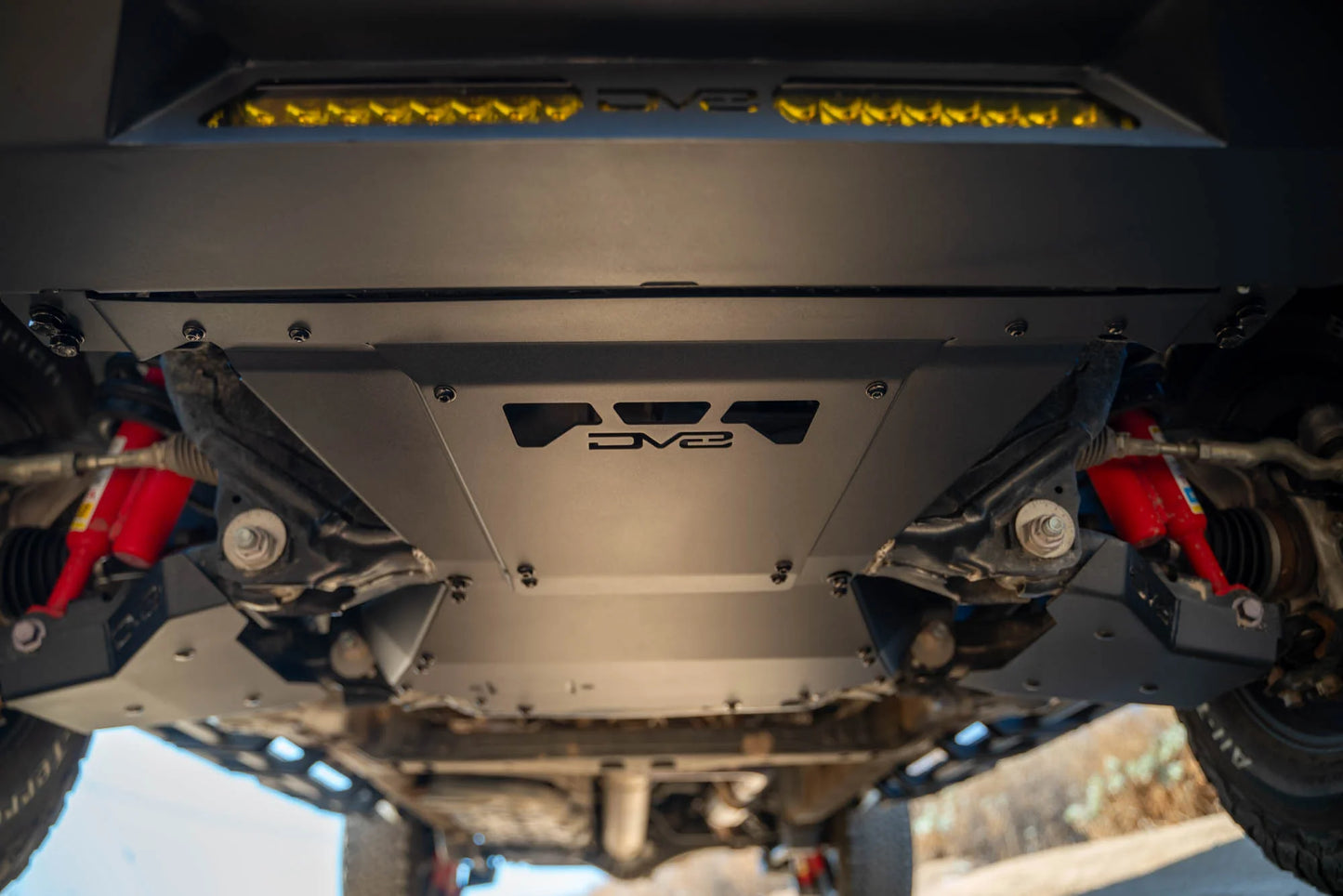 DV8 24+ Toyota Tacoma & Land Cruiser Rear Belly Skid Plate SPTT1-09