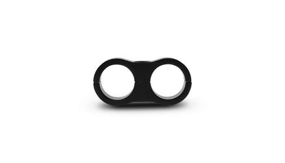 Vibrant Aluminum Line Separator – Dual Hose – 17.5mm (0.6875") ID – Black (20618)