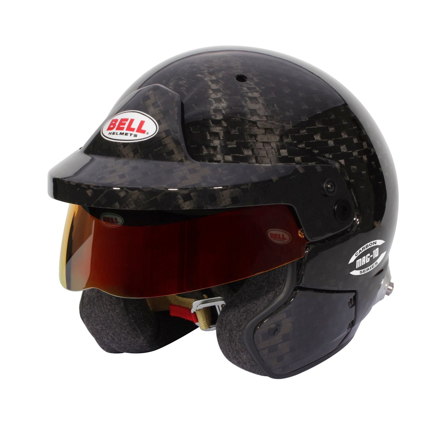 Bell Adjustable Sunscreen M10 Visor - ML - Red 2040144