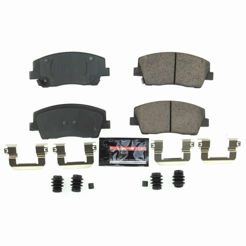 Power Stop 2019 Genesis G70 Front Z23 Evolution Sport Brake Pads w/Hardware PowerStop