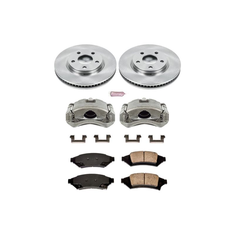 Power Stop 2004 Pontiac Grand Prix Front Autospecialty Brake Kit w/Calipers PowerStop